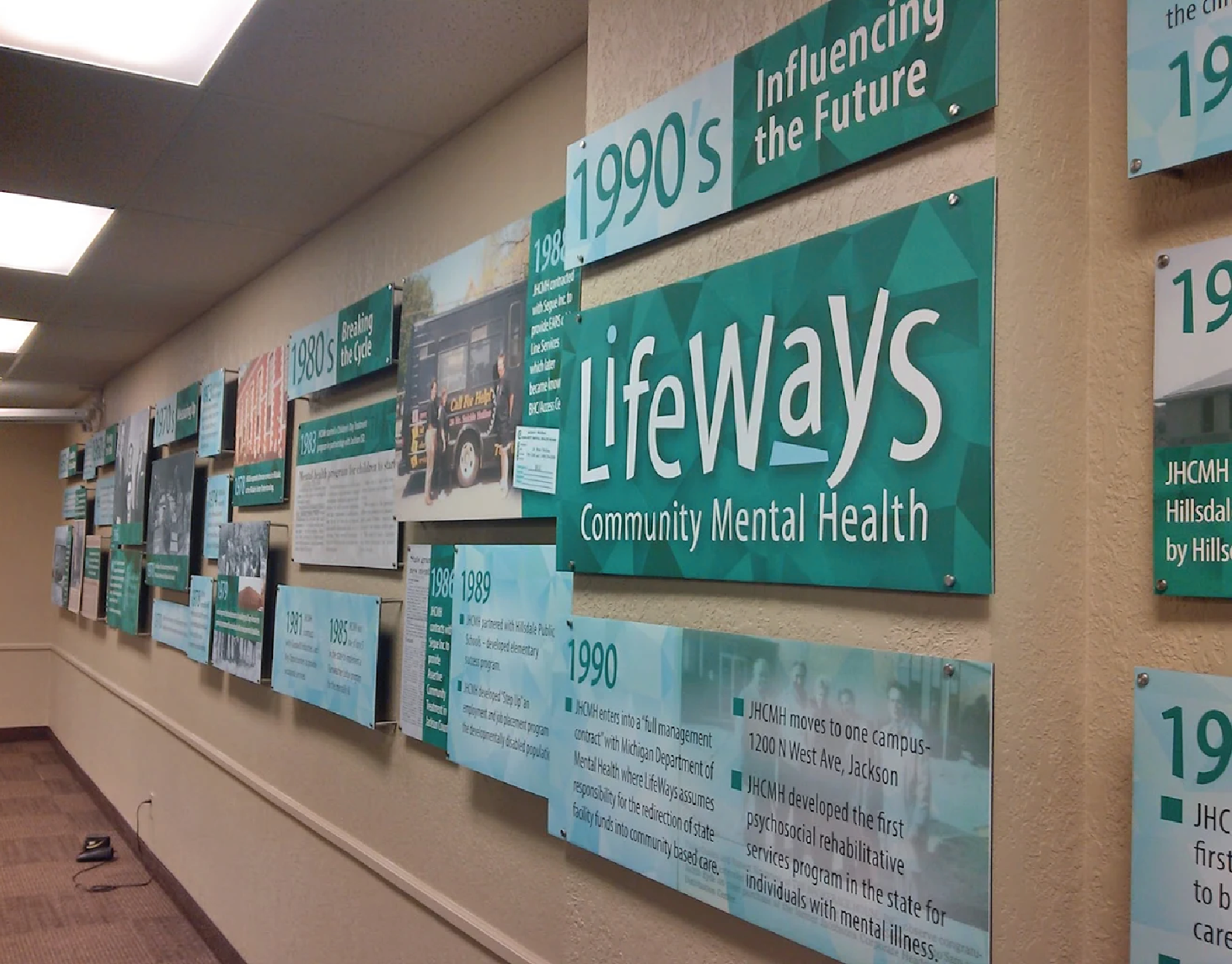Lifeways Dimensional Signage Lifeways Dimensional Signage